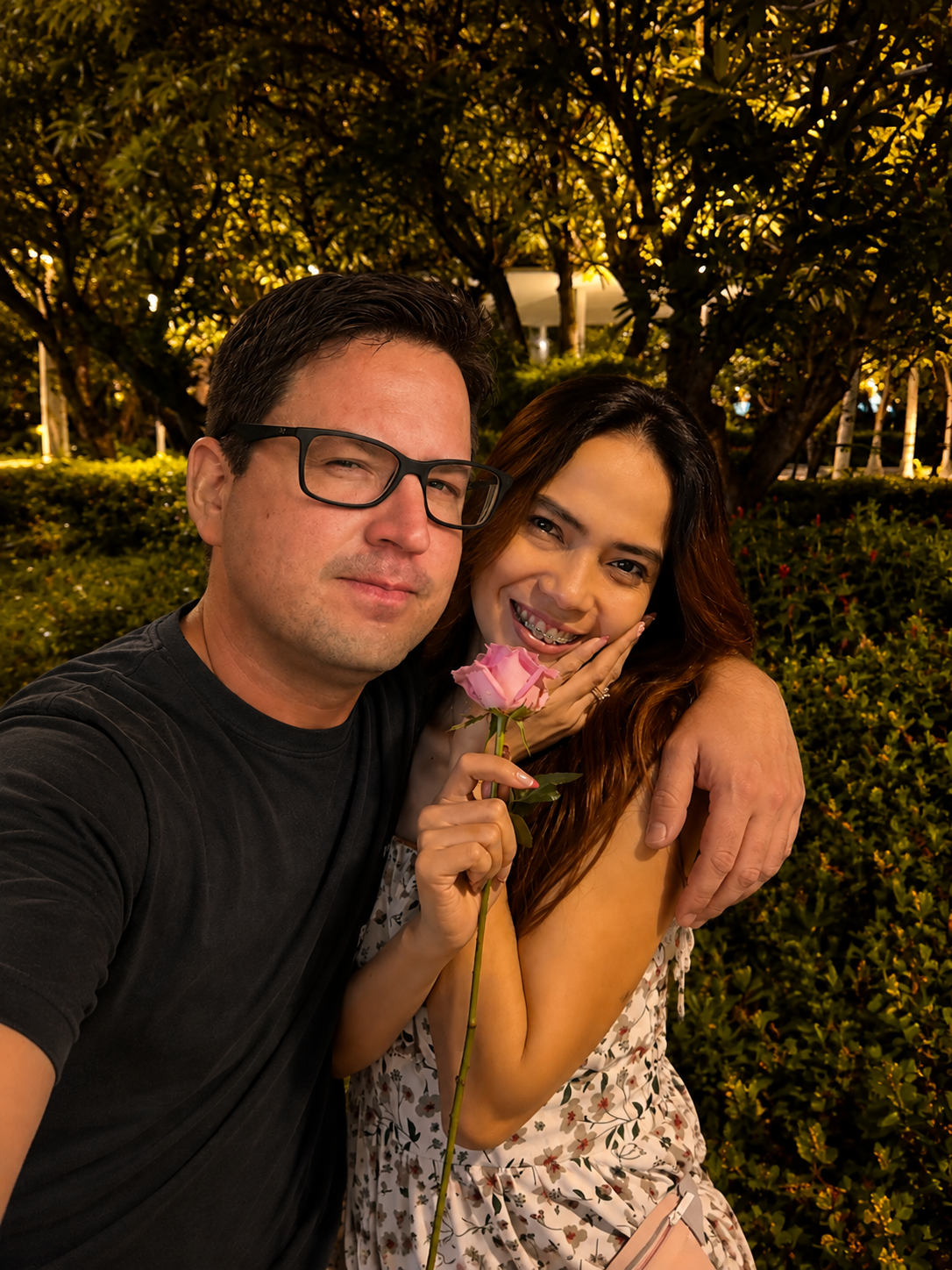 us being adorable